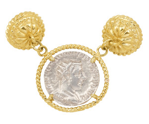 Genuine Ancient Roman Gordian III Coin Magnetic Enhancer