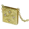 14kt Gold Salon Necklace with .08pts Diamonds
