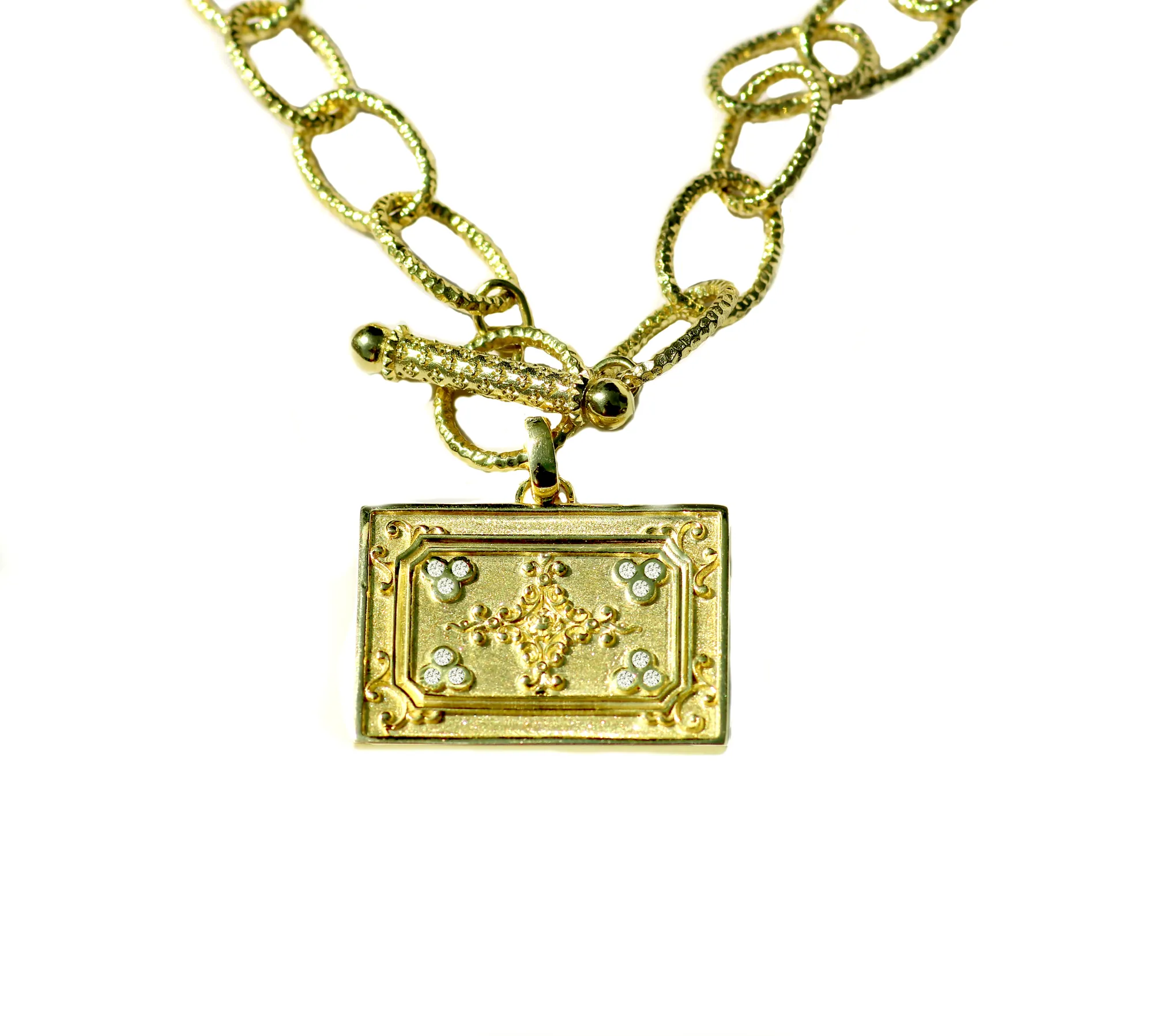 14kt Grandeur Removable Pendent .12pts diamonds - Image 3