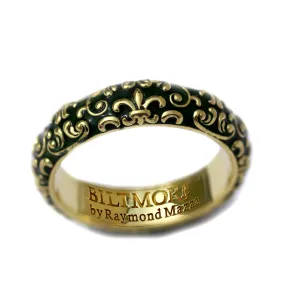 14kt Enamel Myriad stacking Band