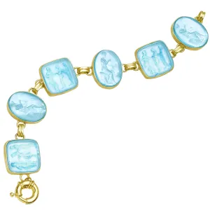 Venetian Glass Diana & Three Graces Bracelet