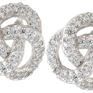 2.34ct Diamond Love Knot Earring