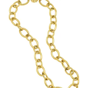 Smooth Link Chain with Magnetic Clasp
