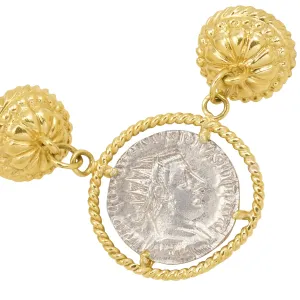 Genuine Ancient Roman Gordian III Coin Magnetic Enhancer