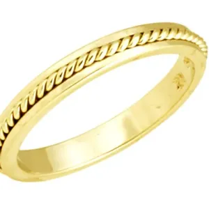 Thin Twist Rope Stackable Band